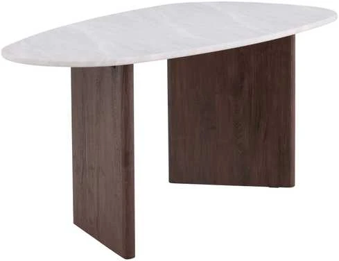 Venture Design Valgomojo stalas, Grönvik, 180x90 cm, Šviesiai pilkas