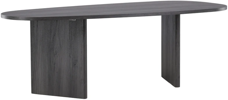Venture Design Valgomojo stalas, Grönvik, 220x100 cm, Juodas