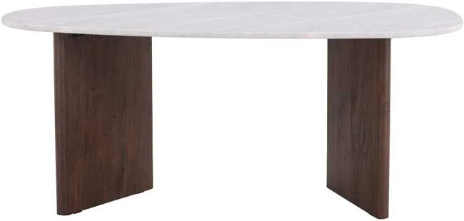 Venture Design Valgomojo stalas, Grönvik, 180x90 cm, Šviesiai pilkas