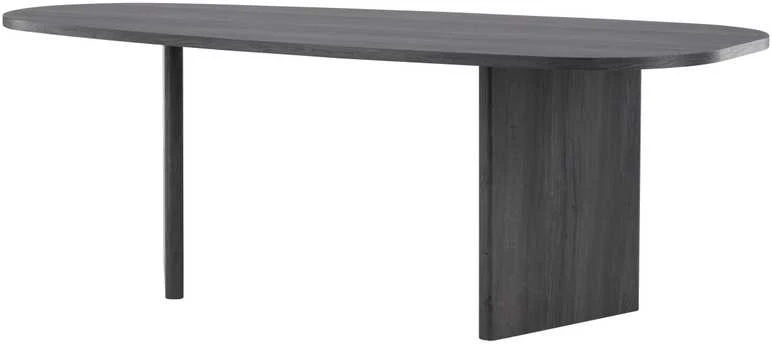 Venture Design Valgomojo stalas, Grönvik, 220x100 cm, Juodas