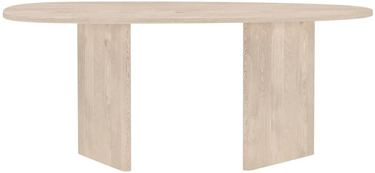 Venture Design Valgomojo stalas Grönvik Ovalus Natūralus MDF