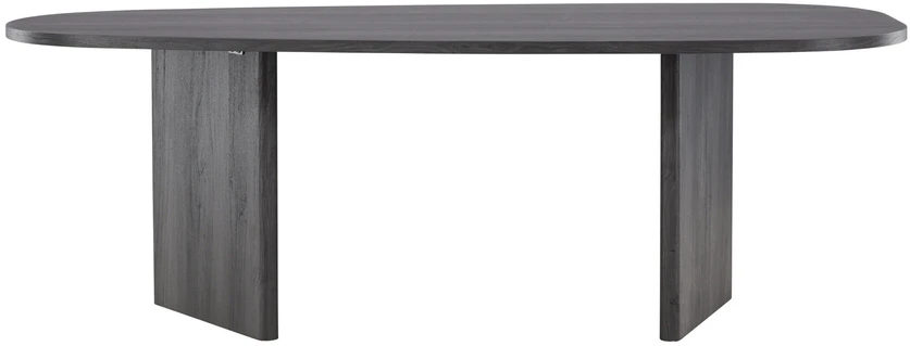 Venture Design Valgomojo stalas, Grönvik, 220x100 cm, Juodas