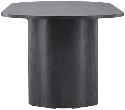 Venture Design Valgomojo stalas, Grundsund, 220x100 cm, Juodas