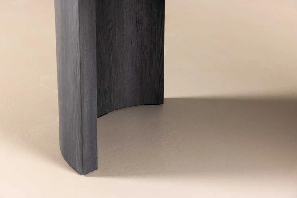 Venture Design Valgomojo stalas, Grundsund, 220x100 cm, Juodas