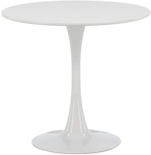 Venture Design Valgomojo stalas, Hamden, ø80 cm, Balta