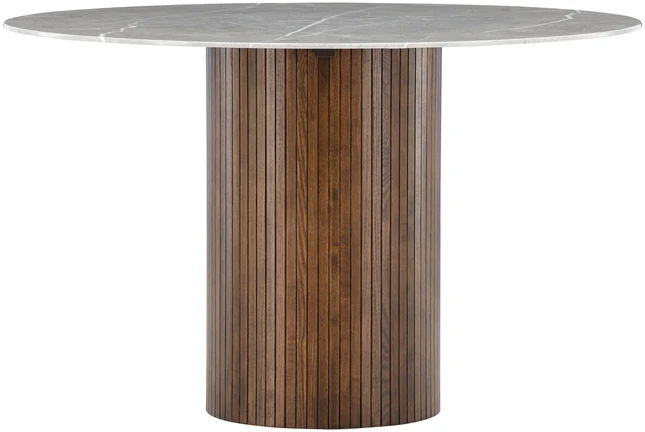 Venture Design Valgomojo stalas, Härön, Ø120x74 cm, Mocca