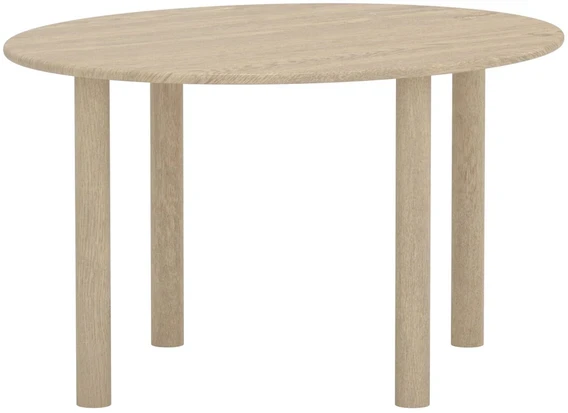 Venture Design Valgomojo stalas Hilo 130x110 cm Natūralaus MDF