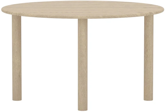Venture Design Valgomojo stalas Hilo 130x110 cm Natūralaus MDF