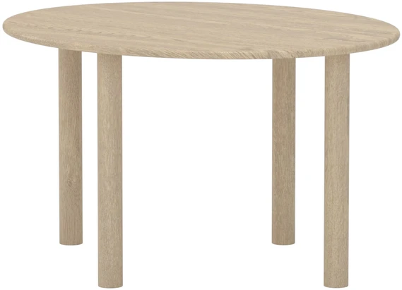 Venture Design Valgomojo stalas Hilo 130x110 cm Natūralaus MDF