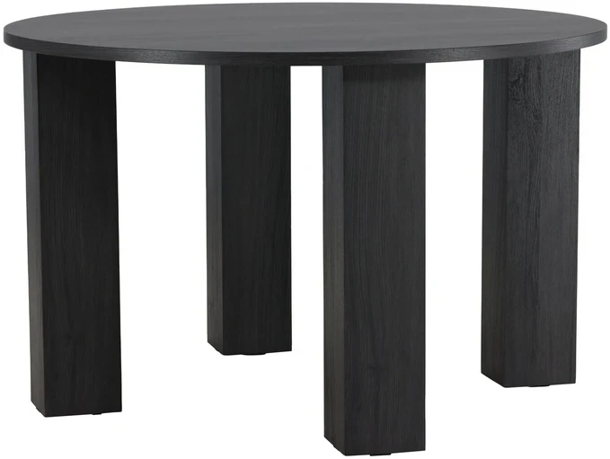 Venture Design Valgomojo stalas, Juno, 120x75 cm, Juodas