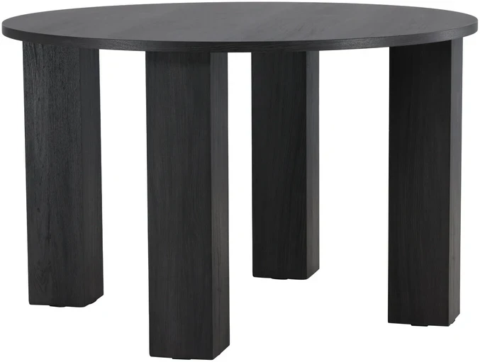 Venture Design Valgomojo stalas, Juno, 120x75 cm, Juodas