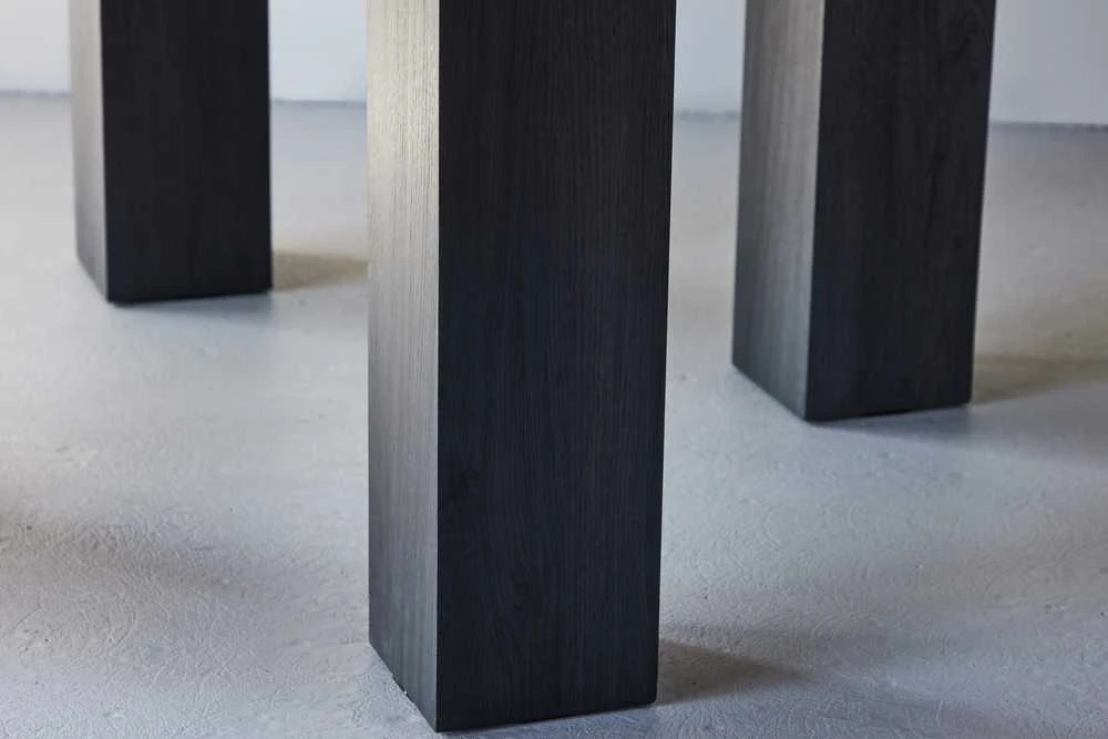 Venture Design Valgomojo stalas, Juno, 120x75 cm, Juodas