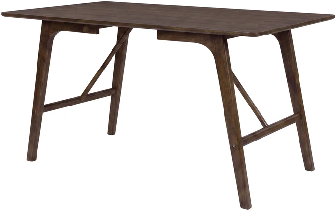 Venture Design Valgomasis stalas, Kopenhaga, ⌀140 cm, Juodas / Kėdė, Limhamn, 54x76x61 cm, Aukso velvetas