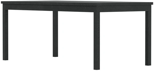 Venture Design Valgomojo stalas Kenya 90x180 cm juodas tikmedis