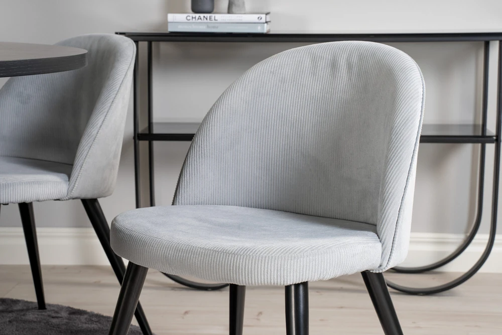 Venture Design Valgomojo stalas, Kopenhaga, ⌀140 cm, Juodas