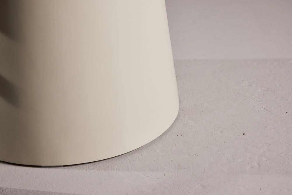 Venture Design Valgomojo stalas Lanzi 80x80x75 cm smėlio spalvos MDF