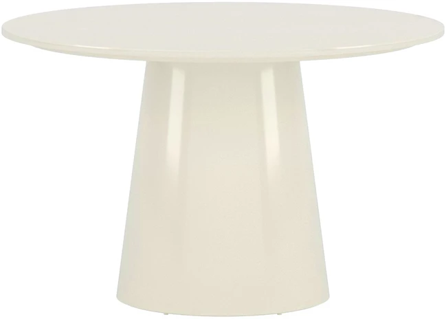 Venture Design Valgomojo stalas Lanzo 120 cm, smėlio spalvos MDF