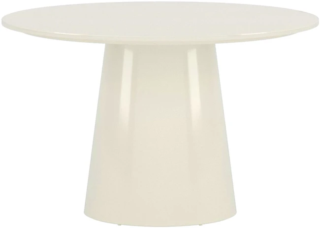 Venture Design Valgomojo stalas Lanzo 120 cm, smėlio spalvos MDF