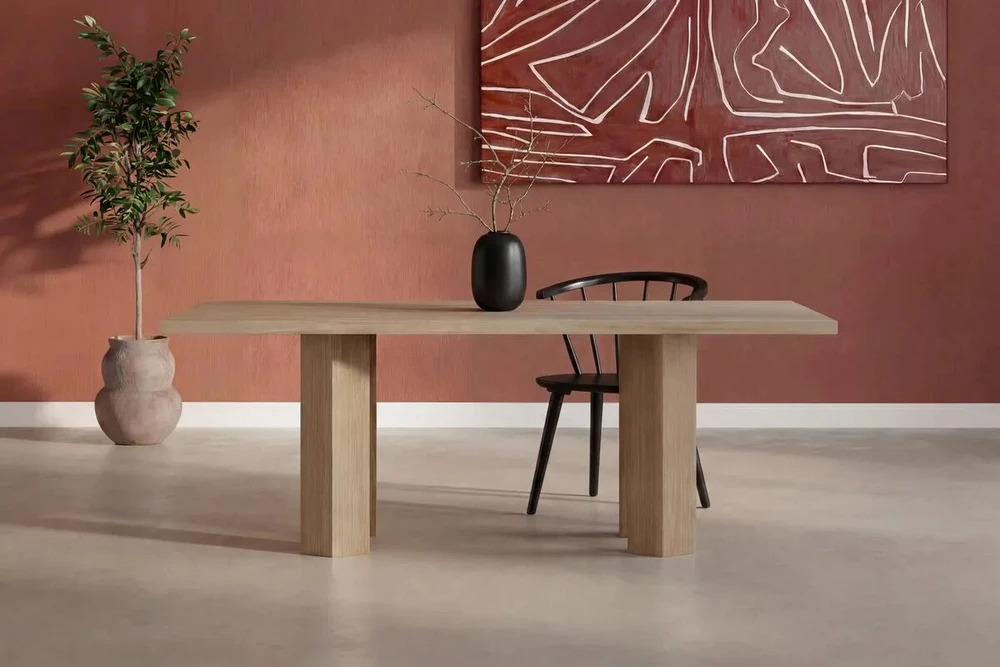Venture Design Valgomojo stalas Lillehammer MDF 3D popierius gamta
