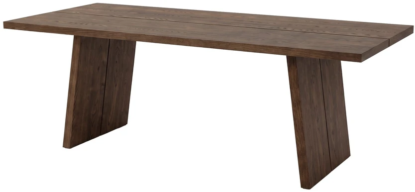 Venture Design Valgomojo stalas Logga, 210 x 100, rūkyto ąžuolo