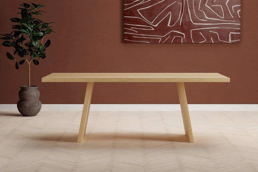 Venture Design Valgomojo stalas Logga Nature MDF faneruotė