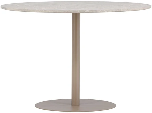 Venture Design Valgomojo stalas, Lycke, ⌀110 cm, Bėžio spalva