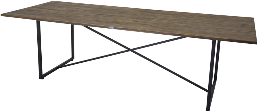 Venture Design Valgomojo stalas, Padang, 250x100x76 cm, Juodas