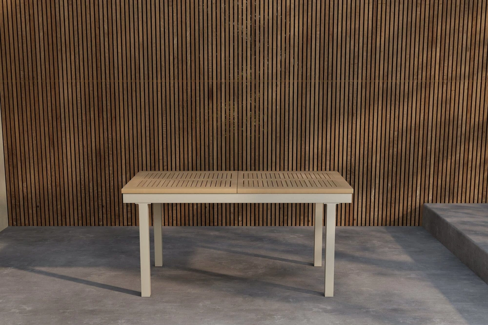 Venture Design Valgomojo stalas Panama 160x240 cm smėlio spalvos tikmedis