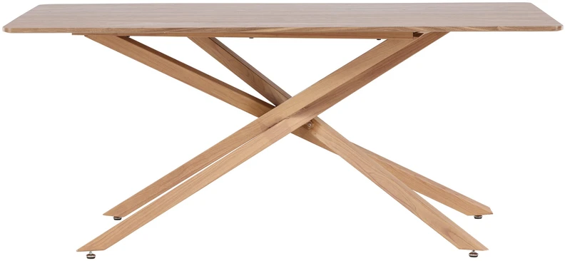 Venture Design Valgomojo stalas, Piazza, 90x180 cm, Mokos spalvos