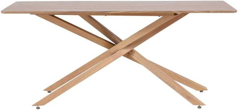 Venture Design Valgomojo stalas, Piazza, 90x180 cm, Mokos spalvos