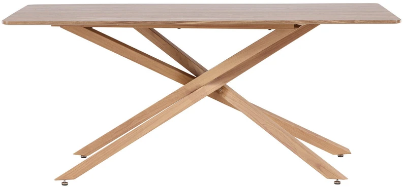 Venture Design Valgomojo stalas, Piazza, 90x180 cm, Mokos spalvos