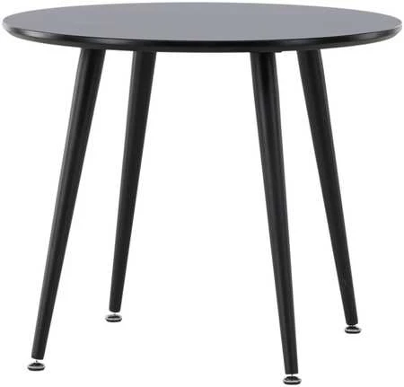 Venture Design Valgomojo stalas, Plaza vaikams, ø60 cm, juodas