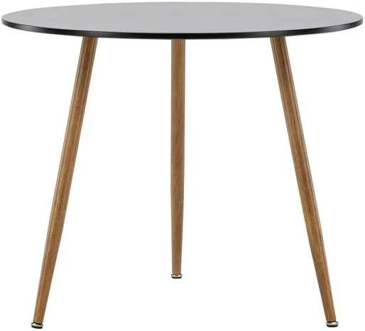 Venture Design Valgomojo stalas, Polar, ø90 cm, Juodas