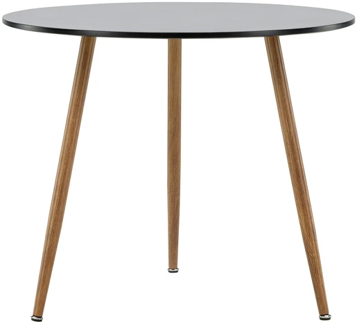Venture Design Valgomojo stalas, Polar, ø90 cm, Juodas