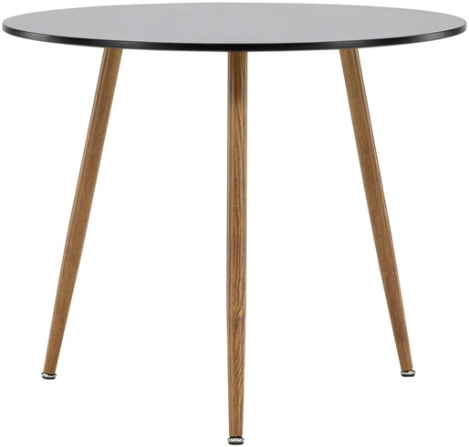 Venture Design Valgomojo stalas, Polar, ø90 cm, Juodas