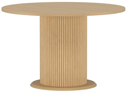 Venture Design Valgomojo stalas Reko Apvalus Natūralus MDF