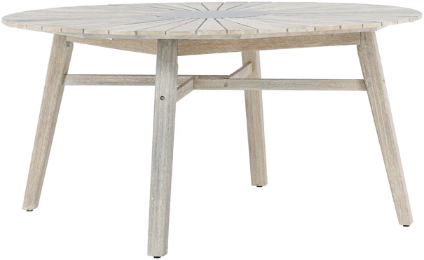 Venture Design Valgomojo stalas Rives 150 cm Baltoji akacija Akmuo