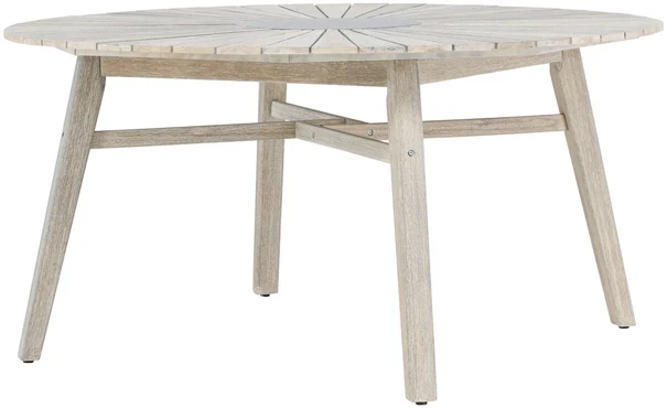 Venture Design Valgomojo stalas Rives 150 cm Baltoji akacija Akmuo