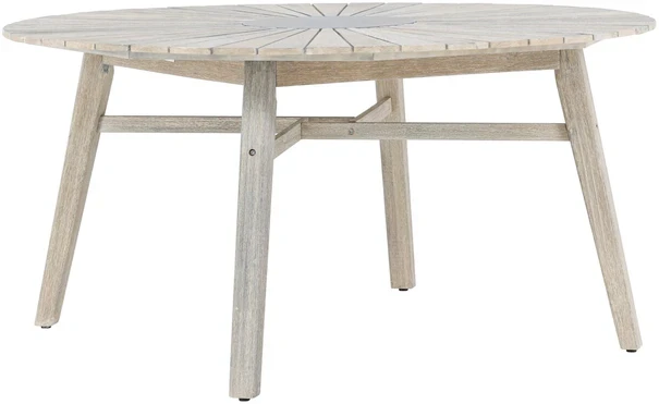 Venture Design Valgomojo stalas Rives 150 cm Baltoji akacija Akmuo