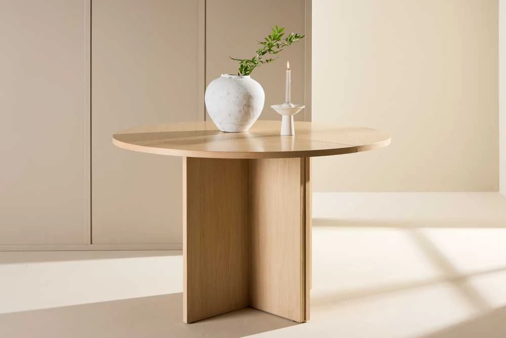 Venture Design Valgomojo stalas, Strada, 120/170x120x74 cm, balintas
