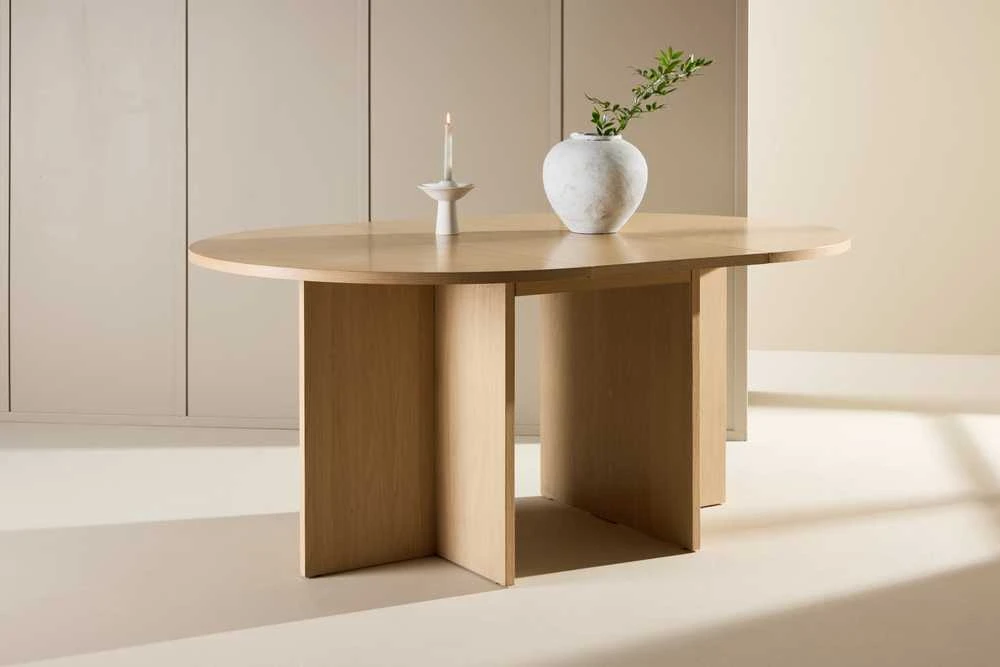 Venture Design Valgomojo stalas, Strada, 120/170x120x74 cm, balintas