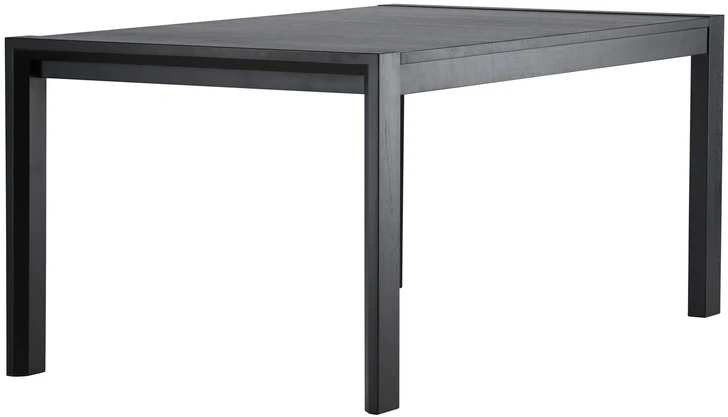 Venture Design Valgomojo stalas su slankikliu 250x95x75 cm Juodasis ąžuolas