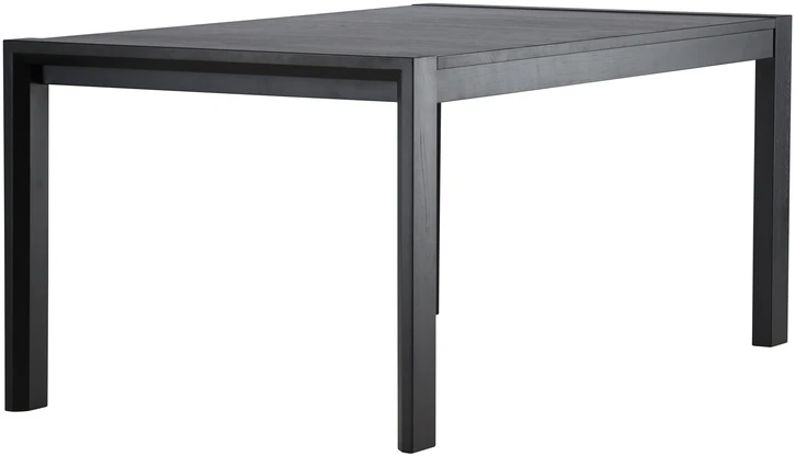 Venture Design Valgomojo stalas su slankikliu 250x95x75 cm Juodasis ąžuolas