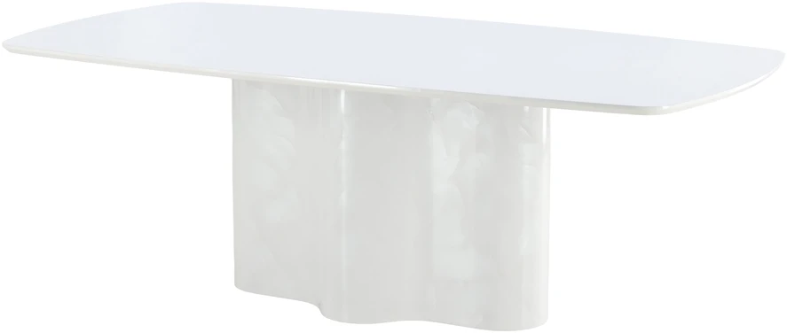 Venture Design Valgomojo stalas Väddö 220x110x75 cm baltas MDF