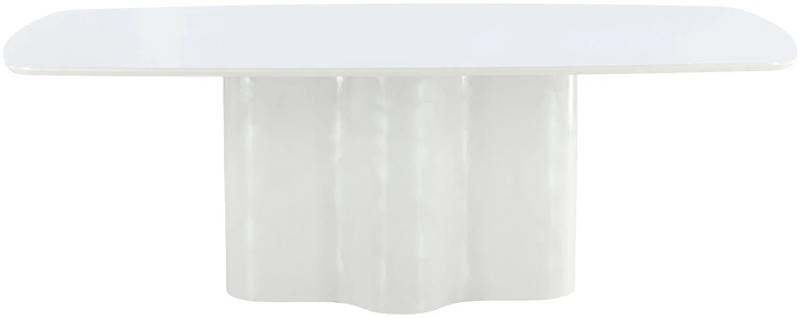 Venture Design Valgomojo stalas Väddö 220x110x75 cm baltas MDF