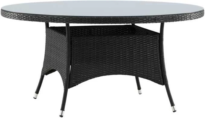 Venture Design Valgomojo stalas, Volta, ø150 cm, Juodas