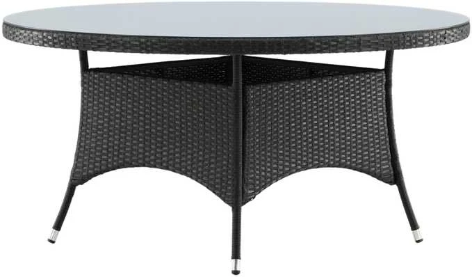 Venture Design Valgomojo stalas, Volta, ø150 cm, Juodas