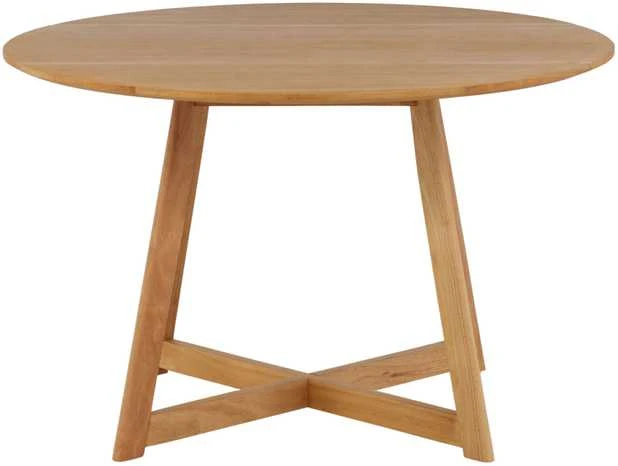 Venture Design Valgomojo stalas, Yakidon, ø120 cm, Ruda