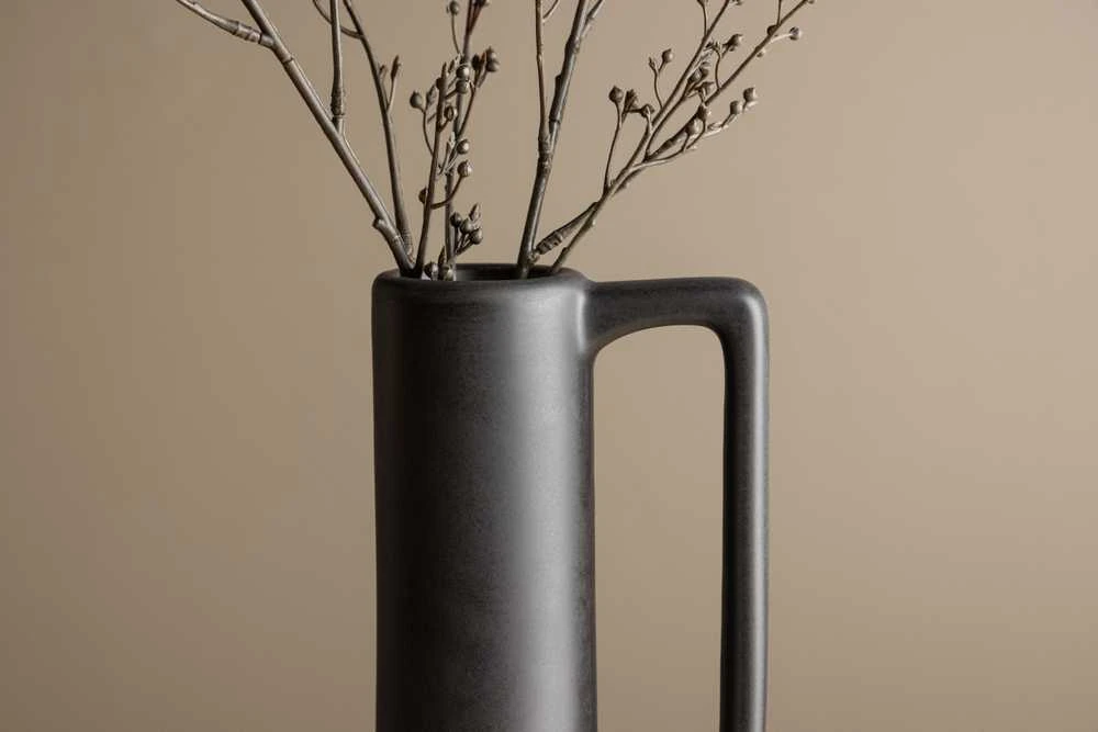 Venture Design Vaza, Allis, 18x18x36 cm, Juoda