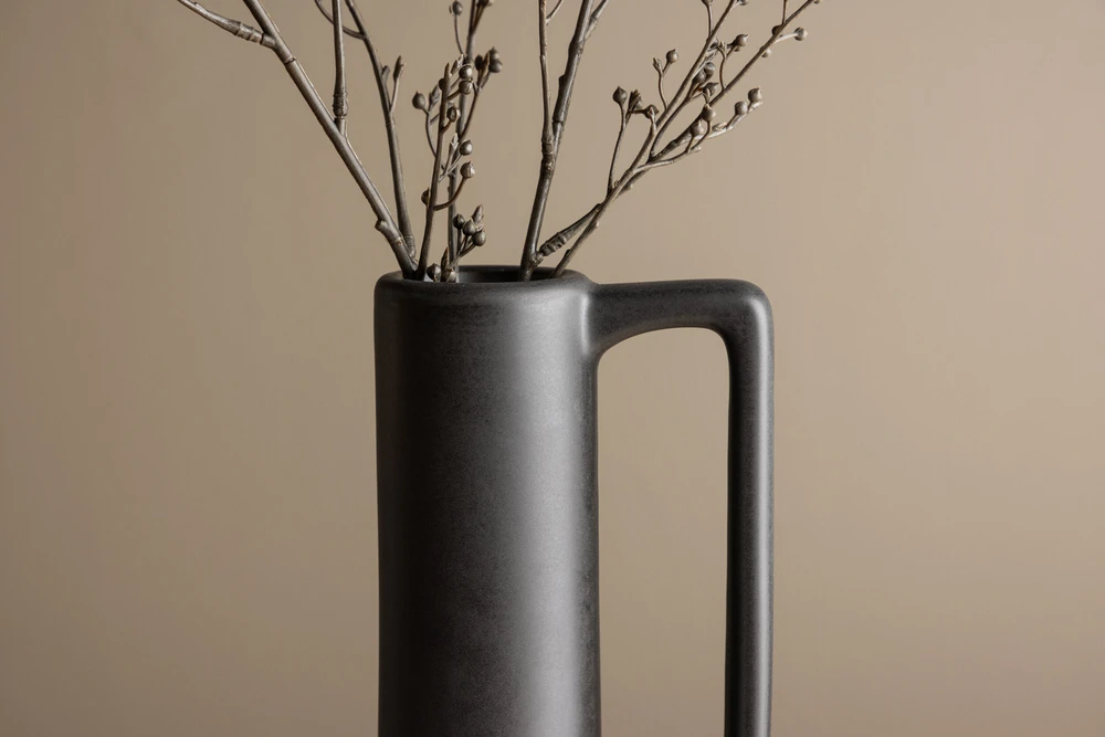 Venture Design Vaza, Allis, 18x18x36 cm, Juoda